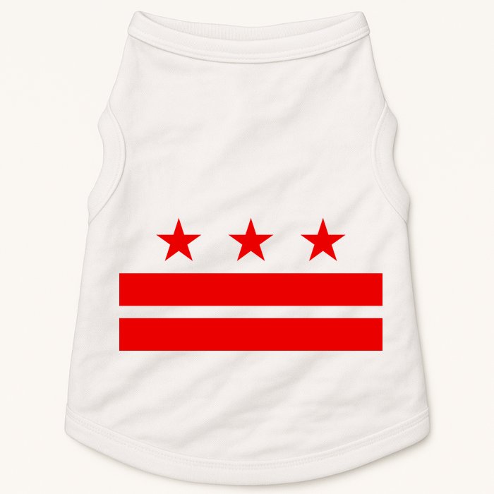 Washington Dc Flag D.C. Capitol Doggie Tank