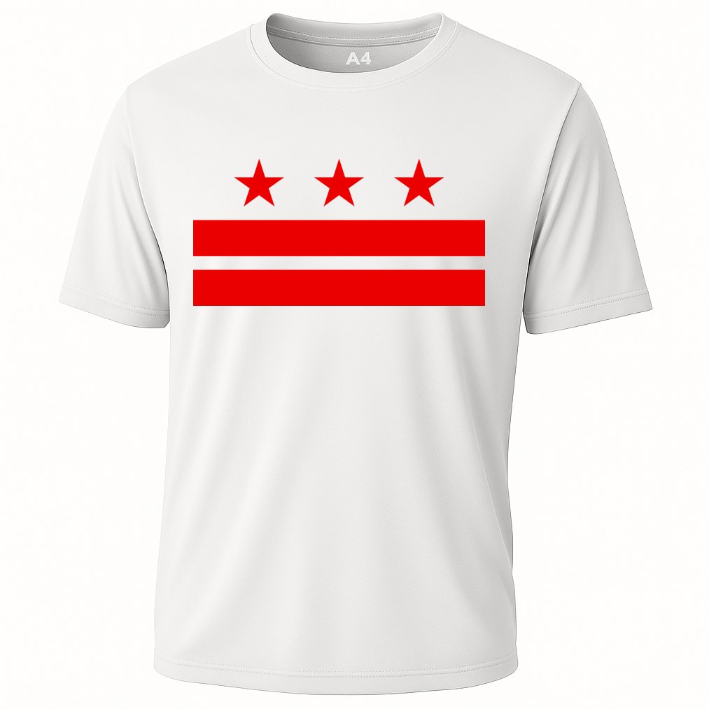 Washington Dc Flag D.C. Capitol Performance Shirt