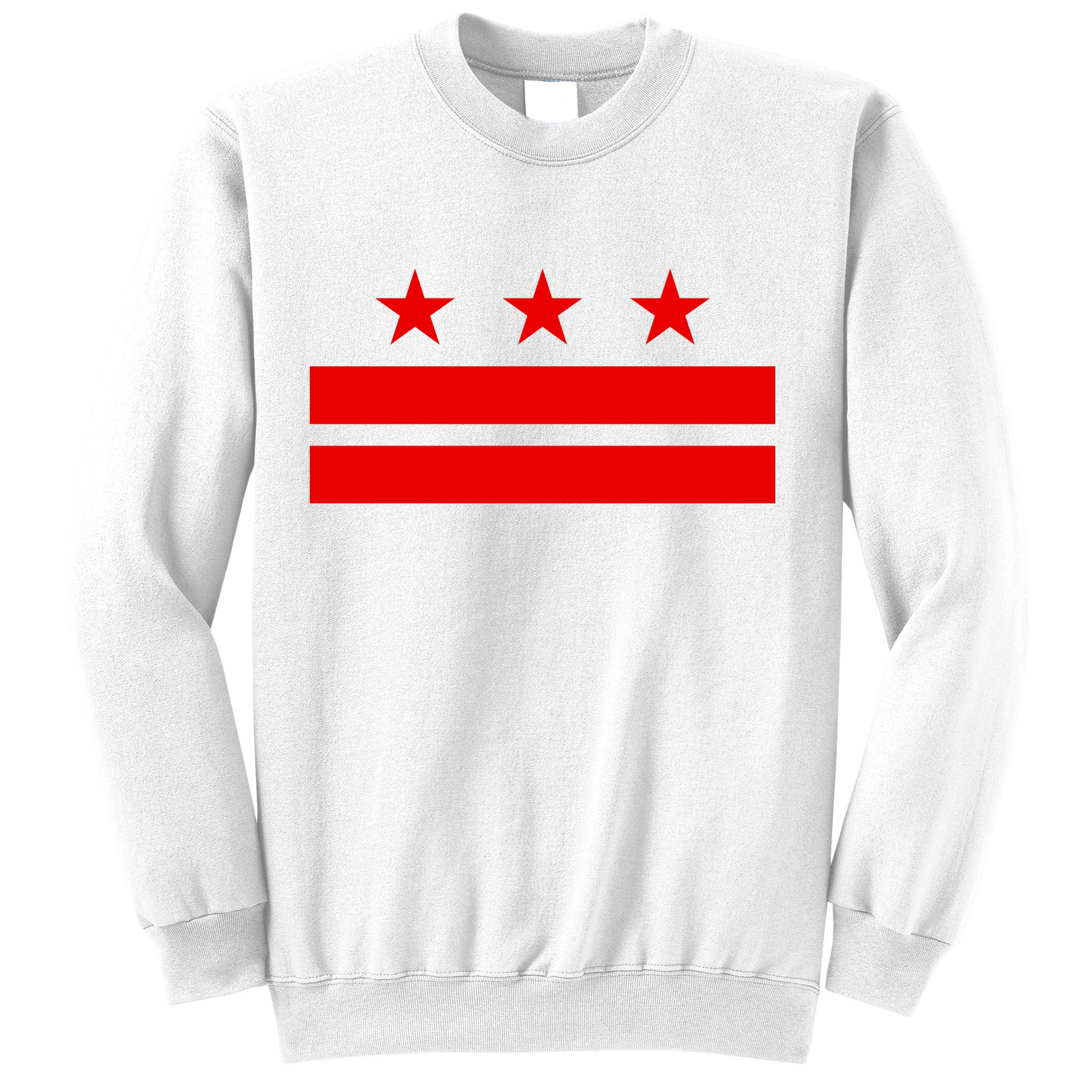 Washington Dc Flag D.C. Capitol Sweatshirt