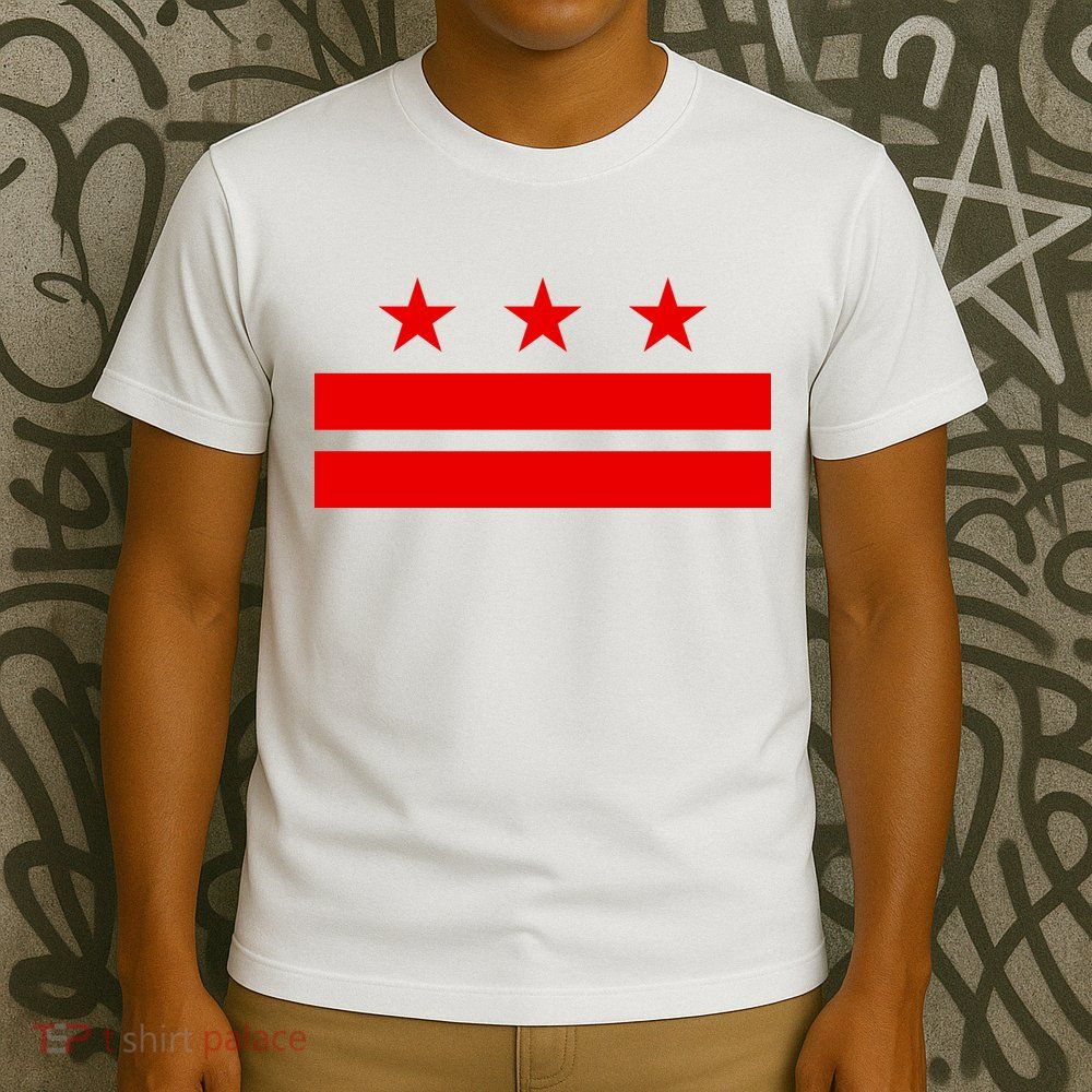 Washington Dc Flag D.C. Capitol T-Shirt