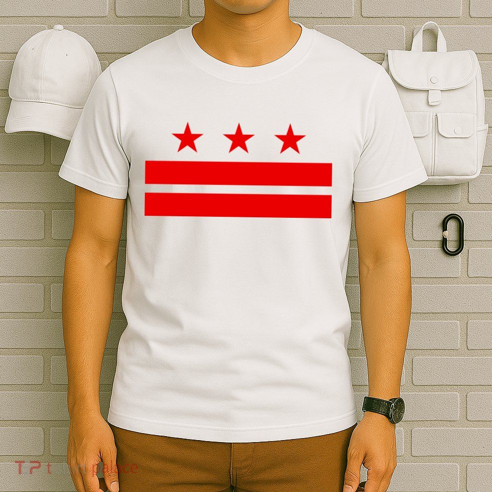 Washington Dc Flag D.C. Capitol T-Shirt