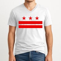 Washington Dc Flag D.C. Capitol V-Neck T-Shirt