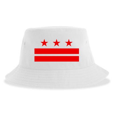 Washington Dc Flag D.C. Capitol Sustainable Bucket Hat