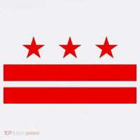 Washington Dc Flag D.C. Capitol Button