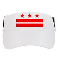 Washington Dc Flag D.C. Capitol Adult Drive Performance Visor