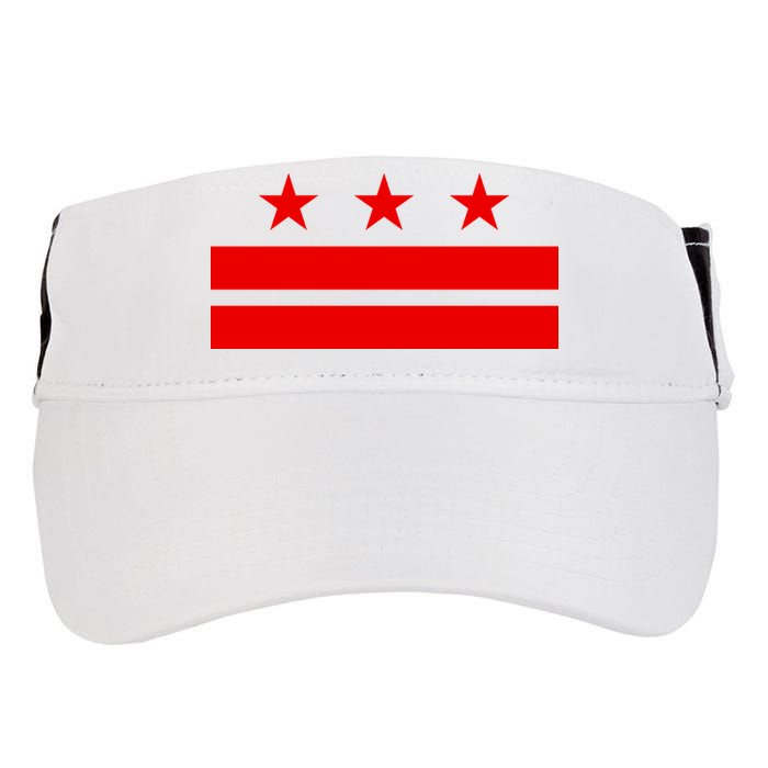 Washington Dc Flag D.C. Capitol Adult Drive Performance Visor