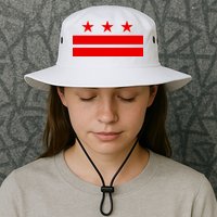 Washington Dc Flag D.C. Capitol Bucket Hat