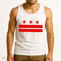 Washington Dc Flag D.C. Capitol Tank Top