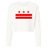 Washington Dc Flag D.C. Capitol Cropped Pullover Crew
