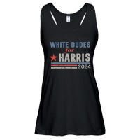 White Dudes For Harris 2024 For President Ladies Essential Flowy Tank