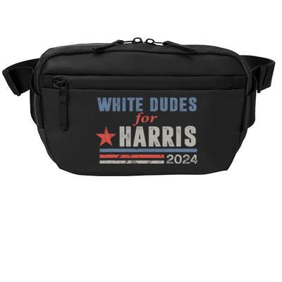 White Dudes For Harris 2024 For President Crossbody Pack