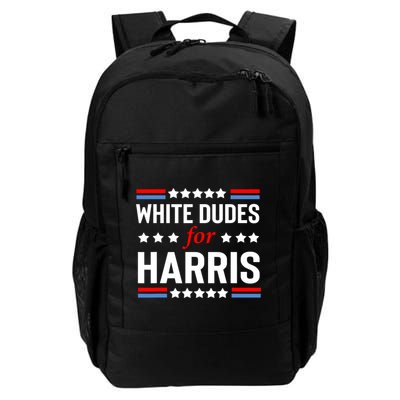 White Dudes For Harris 2024 For President Backpack