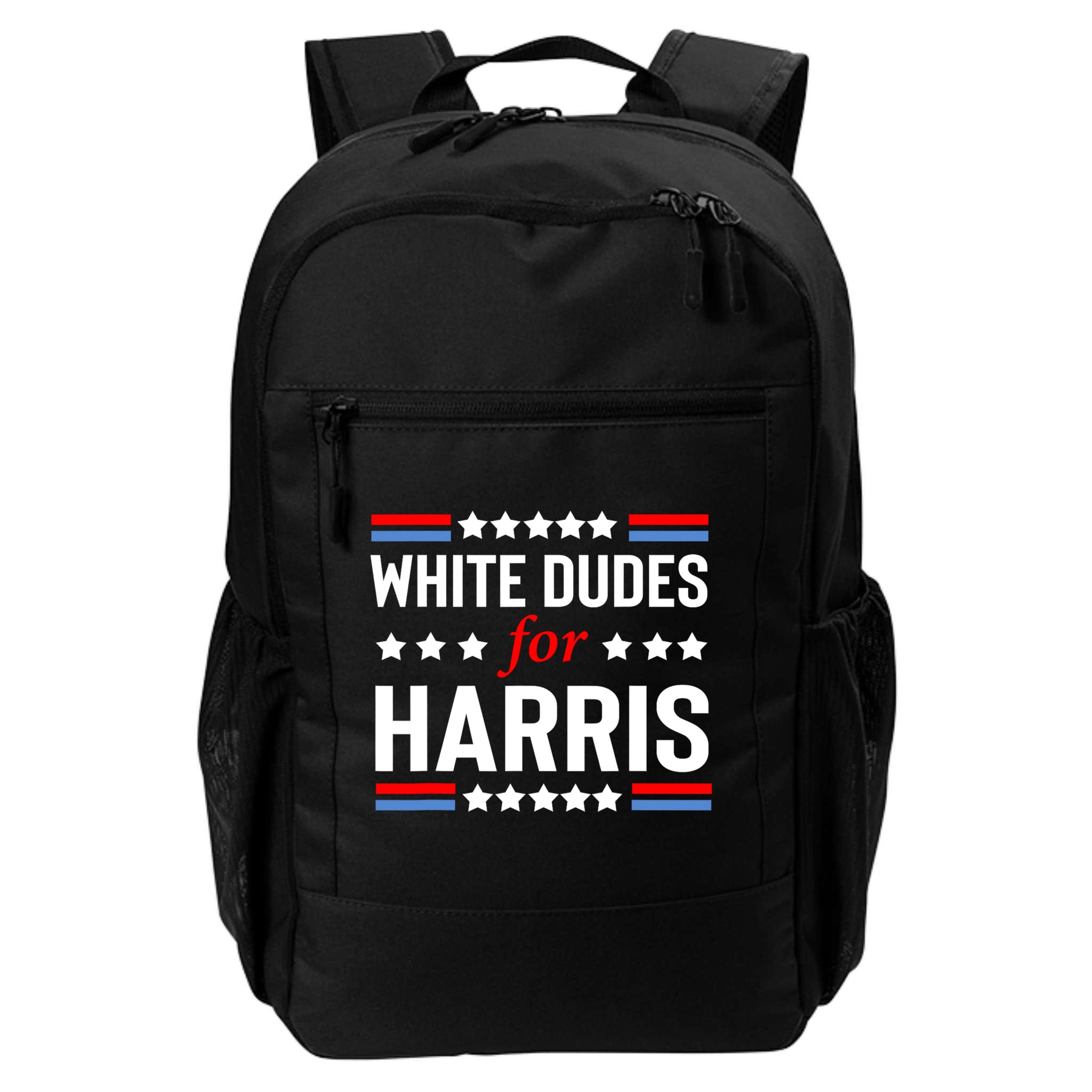 White Dudes For Harris 2024 For President Backpack