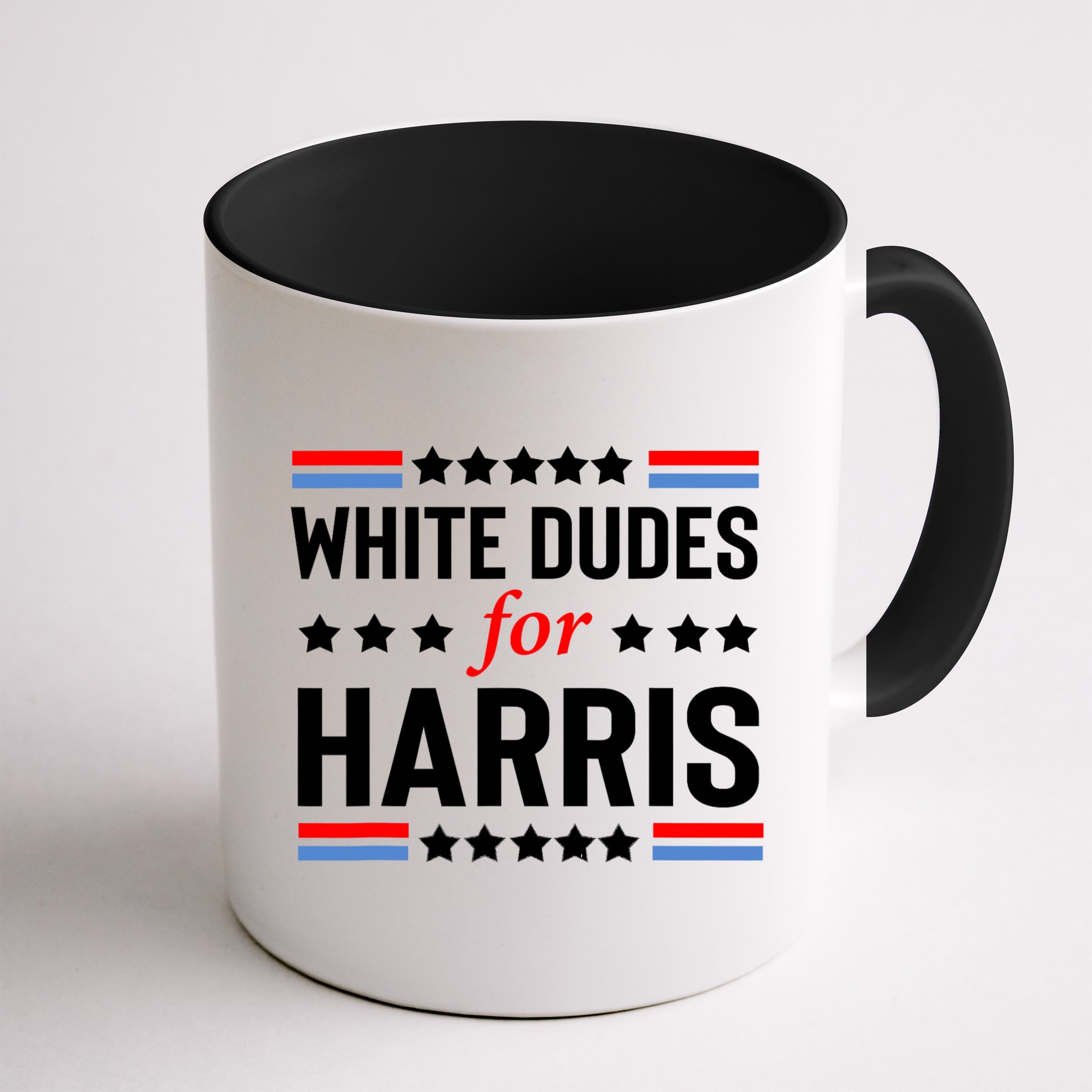 White Dudes For Harris 2024 For President Mug