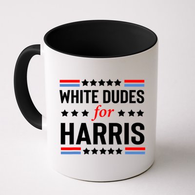 White Dudes For Harris 2024 For President Mug