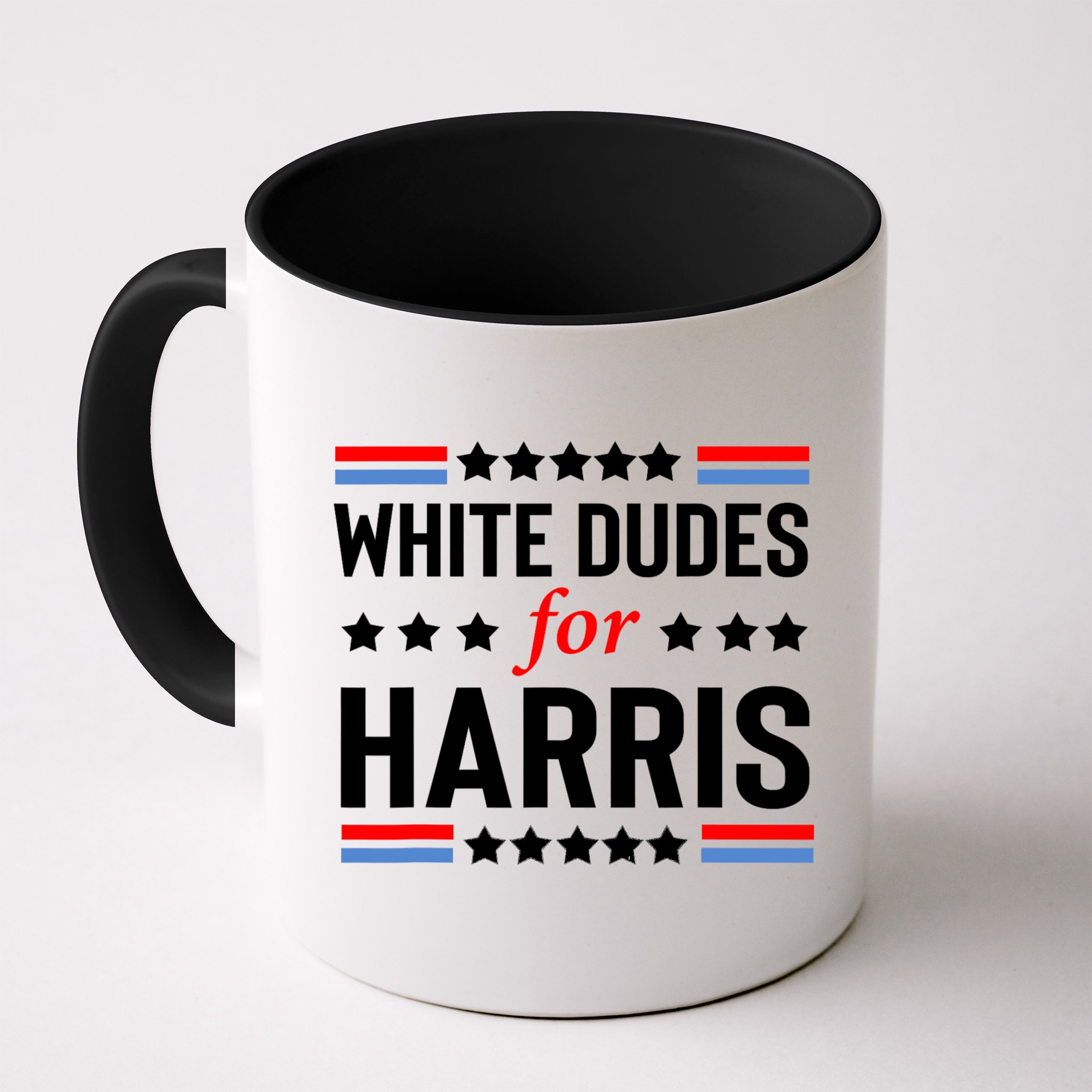 White Dudes For Harris 2024 For President Mug