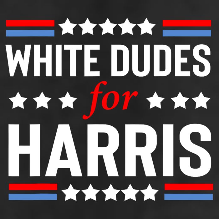 White Dudes For Harris 2024 For President Beanie