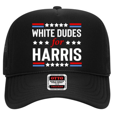 White Dudes For Harris 2024 For President Trucker Hat