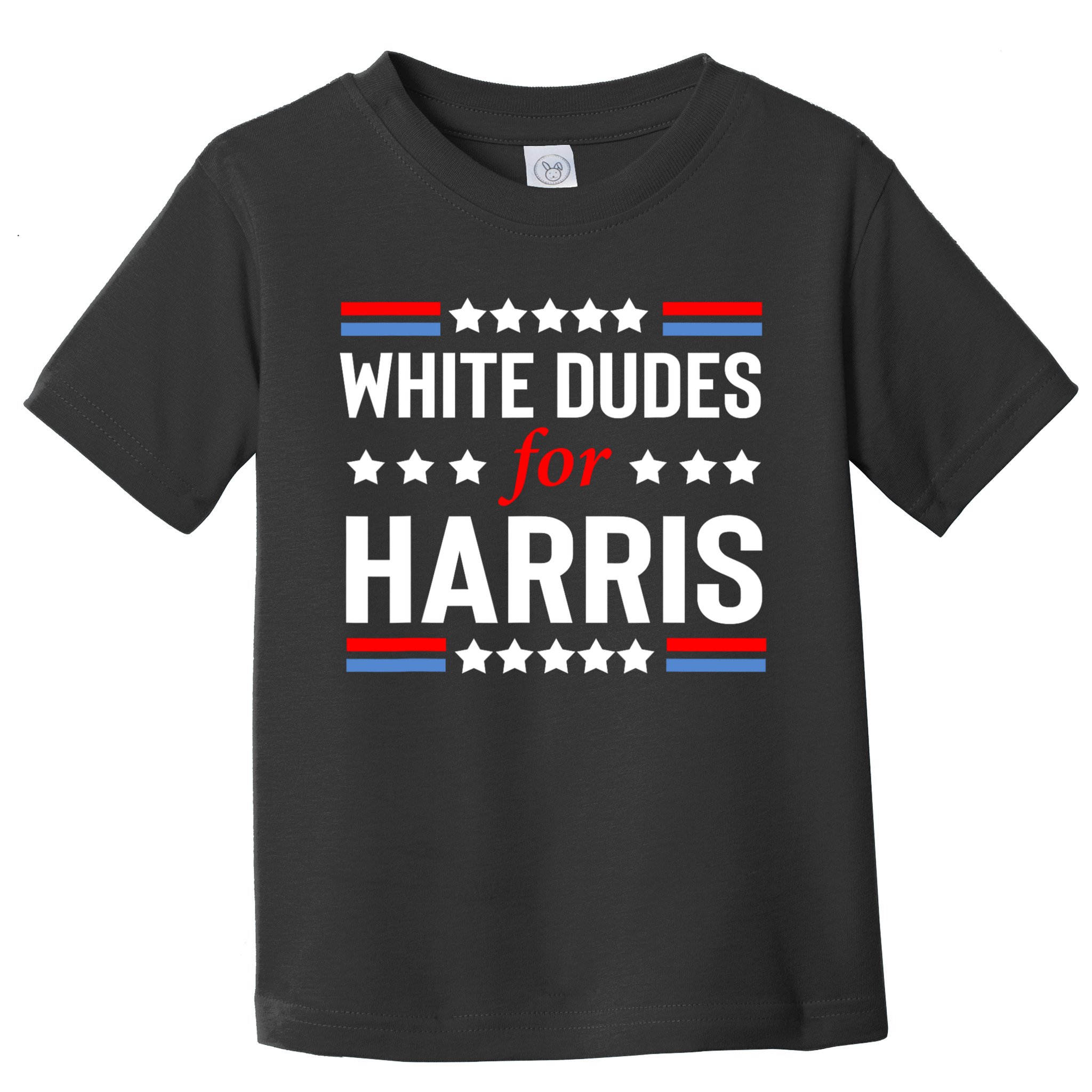 White Dudes For Harris 2024 For President Toddler T-Shirt