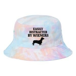 Wiener Dog Funny Weiner Doxie Dachshund Mom Dad Gift Tie Dye Newport Bucket Hat