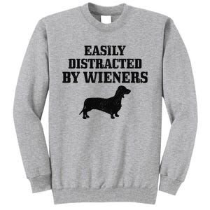 Wiener Dog Funny Weiner Doxie Dachshund Mom Dad Gift Tall Sweatshirt