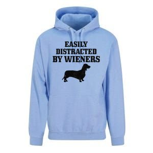 Wiener Dog Funny Weiner Doxie Dachshund Mom Dad Gift Unisex Surf Hoodie