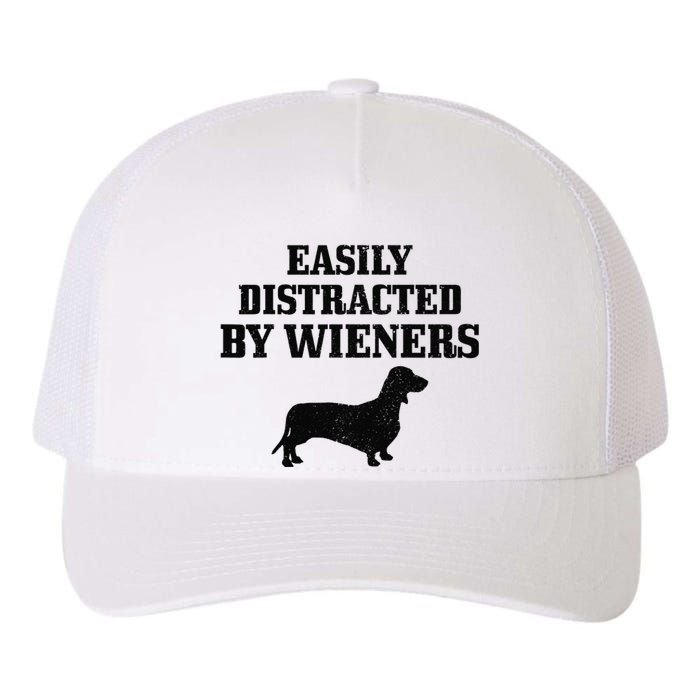 Wiener Dog Funny Weiner Doxie Dachshund Mom Dad Gift Yupoong Adult 5-Panel Trucker Hat