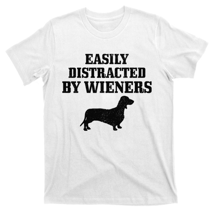 Wiener Dog Funny Weiner Doxie Dachshund Mom Dad Gift T-Shirt