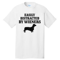 Wiener Dog Funny Weiner Doxie Dachshund Mom Dad Gift Tall T-Shirt