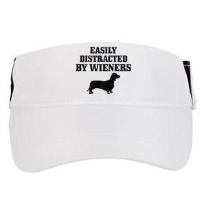 Wiener Dog Funny Weiner Doxie Dachshund Mom Dad Gift Adult Drive Performance Visor