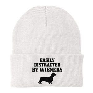 Wiener Dog Funny Weiner Doxie Dachshund Mom Dad Gift Knit Cap Winter Beanie