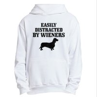 Wiener Dog Funny Weiner Doxie Dachshund Mom Dad Gift Urban Pullover Hoodie