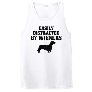 Wiener Dog Funny Weiner Doxie Dachshund Mom Dad Gift PosiCharge Competitor Tank