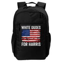 White Dudes For Harris 2024 Daily Commute Backpack