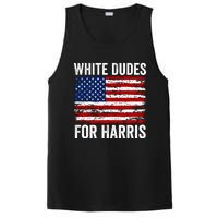 White Dudes For Harris 2024 PosiCharge Competitor Tank