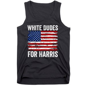 White Dudes For Harris 2024 Tank Top