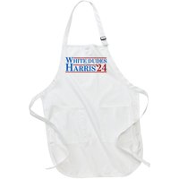 White Dudes For Harris 2024 For President Election Voting 2024 Full-Length Apron With Pockets