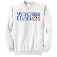 White Dudes For Harris 2024 For President Election Voting 2024 Sweatshirt