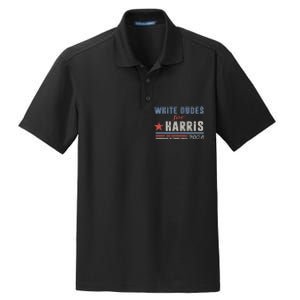 White Dudes For Kamala Harris Dry Zone Grid Polo