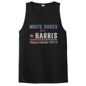 White Dudes For Kamala Harris PosiCharge Competitor Tank