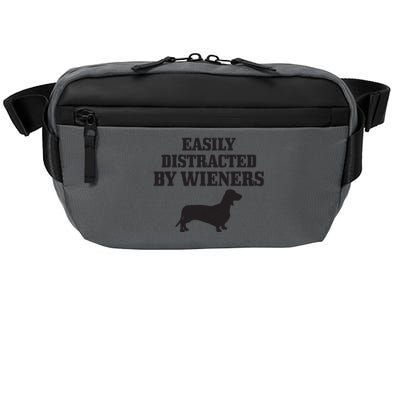 Wiener Dog Funny Weiner Doxie Dachshund Mom Dad Gift Crossbody Pack