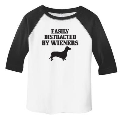 Wiener Dog Funny Weiner Doxie Dachshund Mom Dad Gift Toddler Fine Jersey T-Shirt