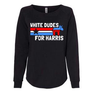 White Dudes For Harris 2024 For President Election Voting 2024 Womens California Wash Sweatshirt