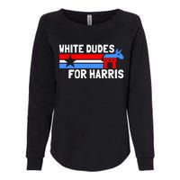 White Dudes For Harris 2024 For President Election Voting 2024 Womens California Wash Sweatshirt