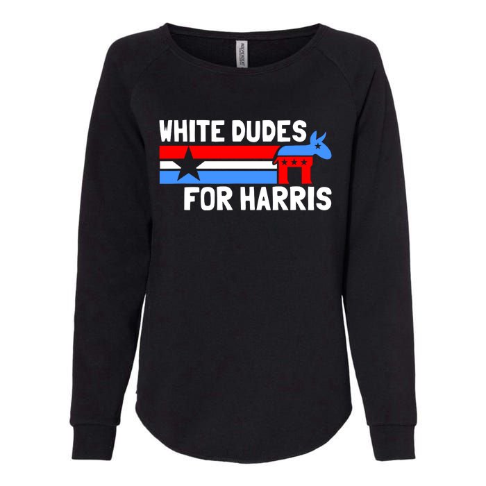 White Dudes For Harris 2024 For President Election Voting 2024 Womens California Wash Sweatshirt