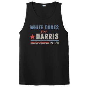 White Dudes For Harris 2024 For President Election Voting 2024 PosiCharge Competitor Tank