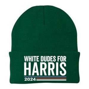 White Dudes For Harris 2024 Knit Cap Winter Beanie