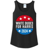 White Dudes For Harris 2024 For President Election Voting 2024 Ladies Essential Tank