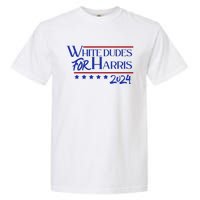 White Dudes For Kamala Harris 2024 Garment-Dyed Heavyweight T-Shirt