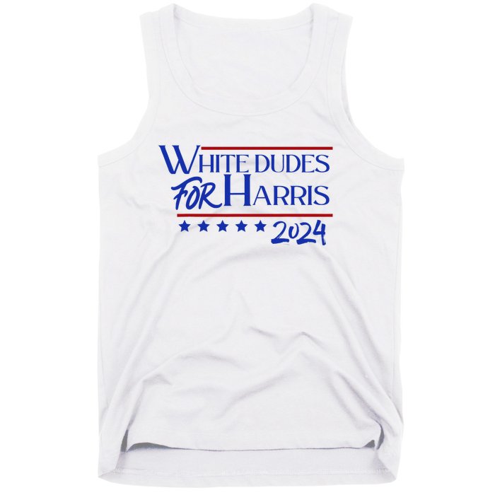 White Dudes For Kamala Harris 2024 Tank Top